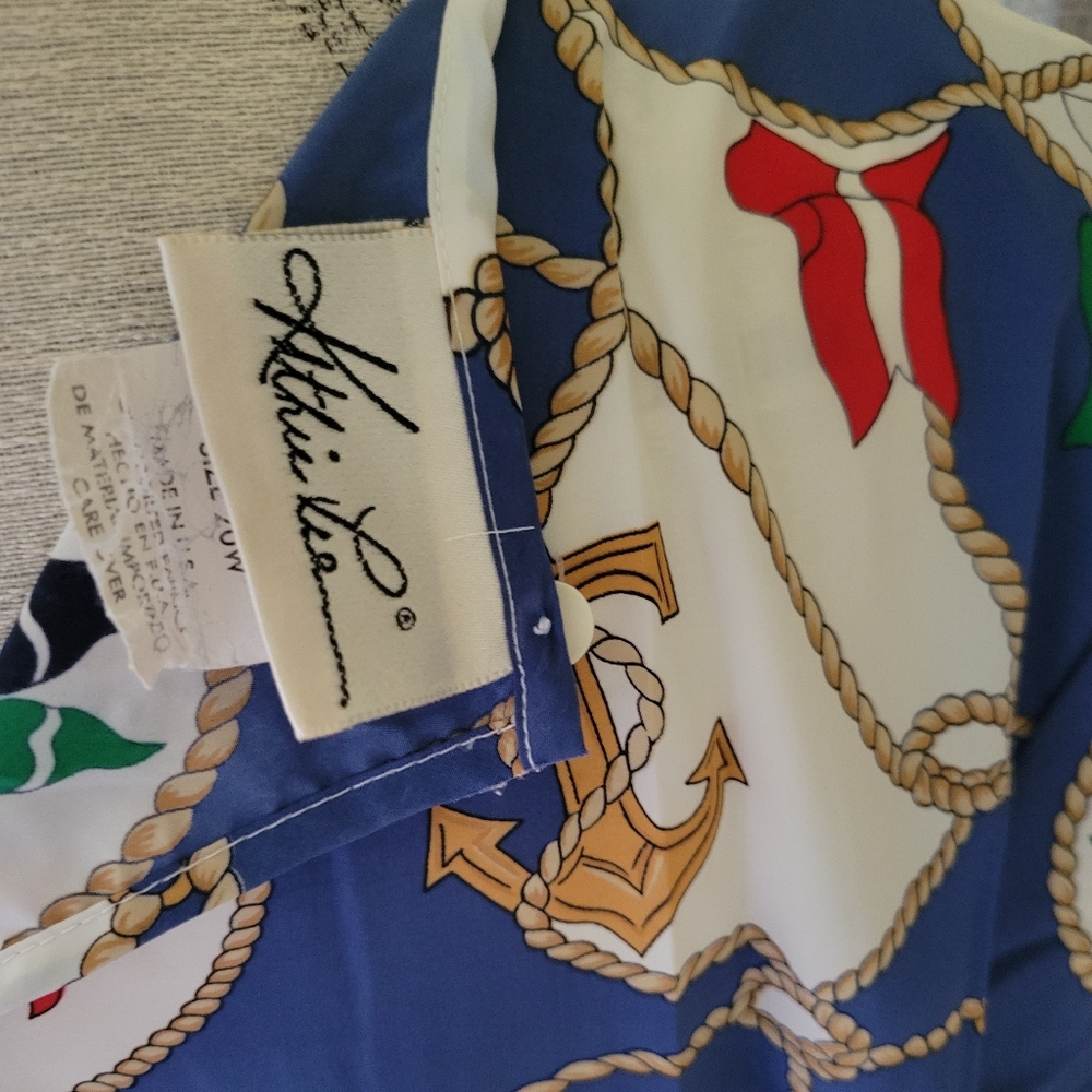Vintage Top Nautical Anchor Rope Crown Pattern Design - Picture 4 of 8